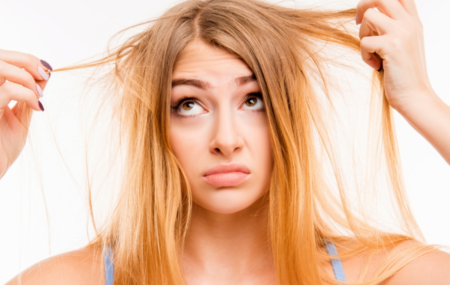 unclean hair